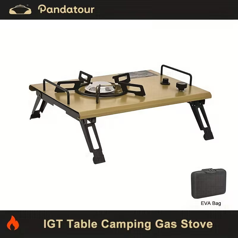 Portable Windproof Stainless Steel Camping Gas Stove