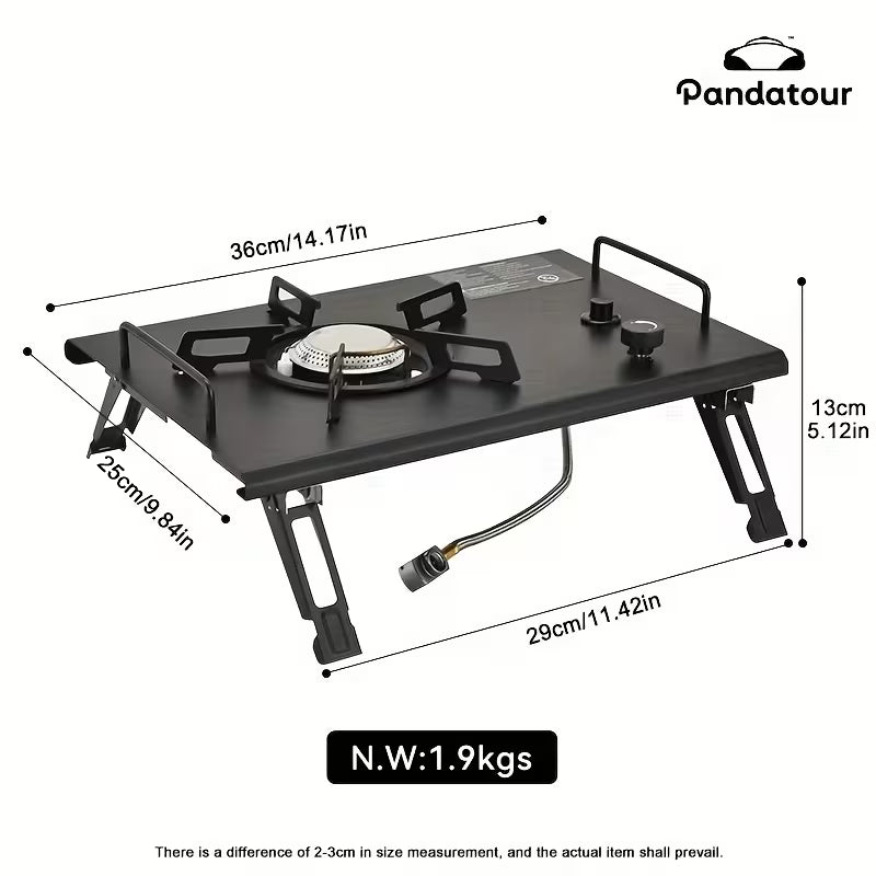 Portable Windproof Stainless Steel Camping Gas Stove