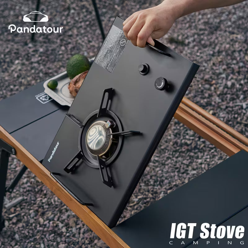 Portable Windproof Stainless Steel Camping Gas Stove