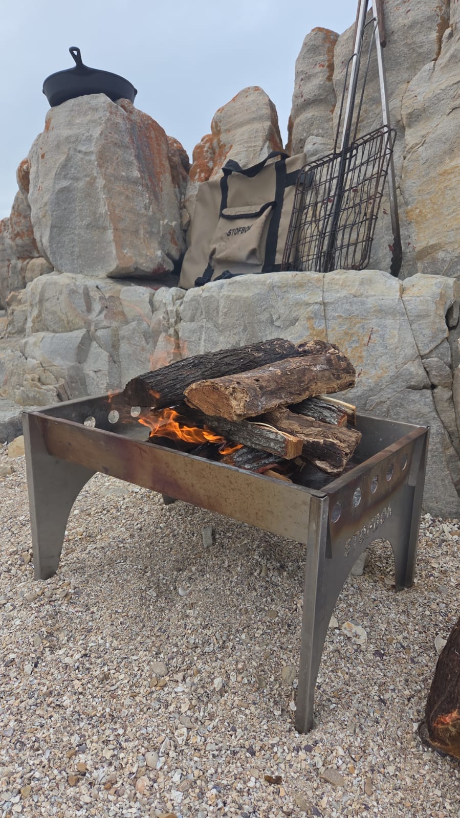 StofBok Tankwa Braai with bag