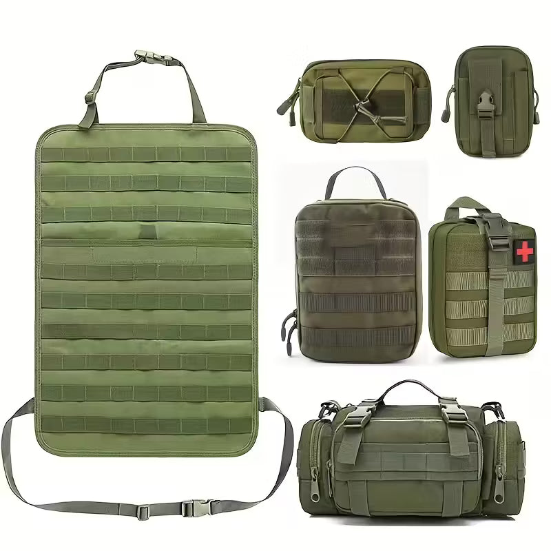 Hanging bag + 5 tactical storage bags