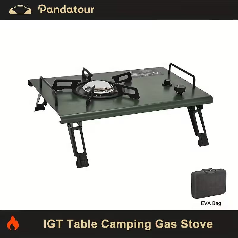 Portable Windproof Stainless Steel Camping Gas Stove