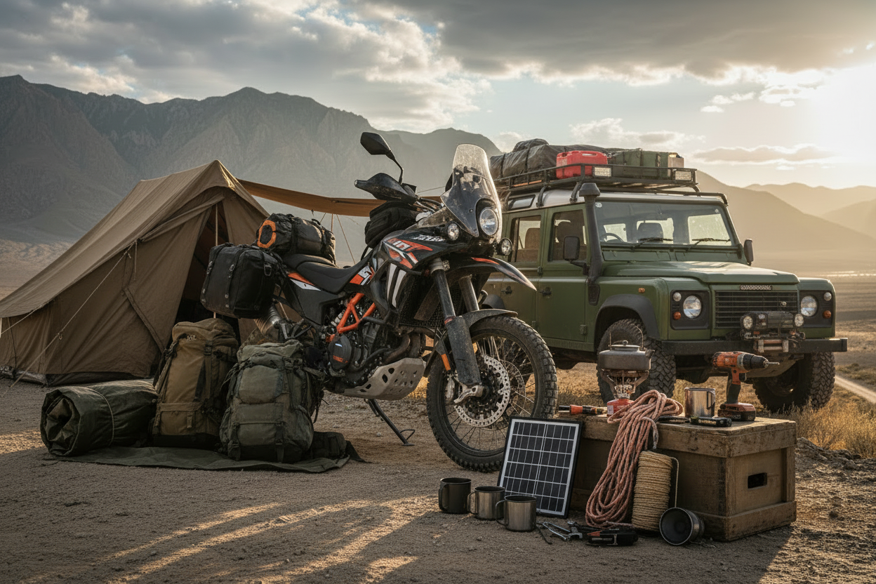 i like this, but we also need a classic 4x4, ,ike and land cruiser 80 series or land rover defender